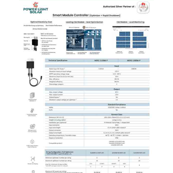 Smart Module Controller (Optimizer + Rapid Shutdown)