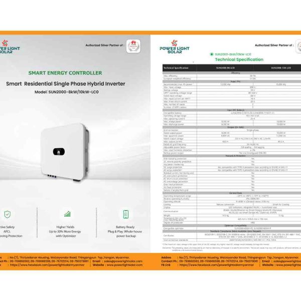 SUN2000-8KW/10KW-LC0